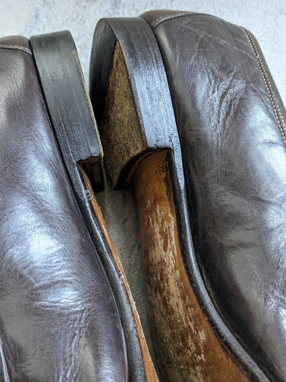 Gucci Horsebit Loafers Brown Leather 12 Mens US
